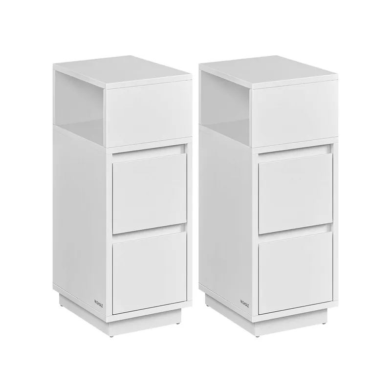 Set dvou nočních stolků LET856W01 (2ks) Omezená Nabídka