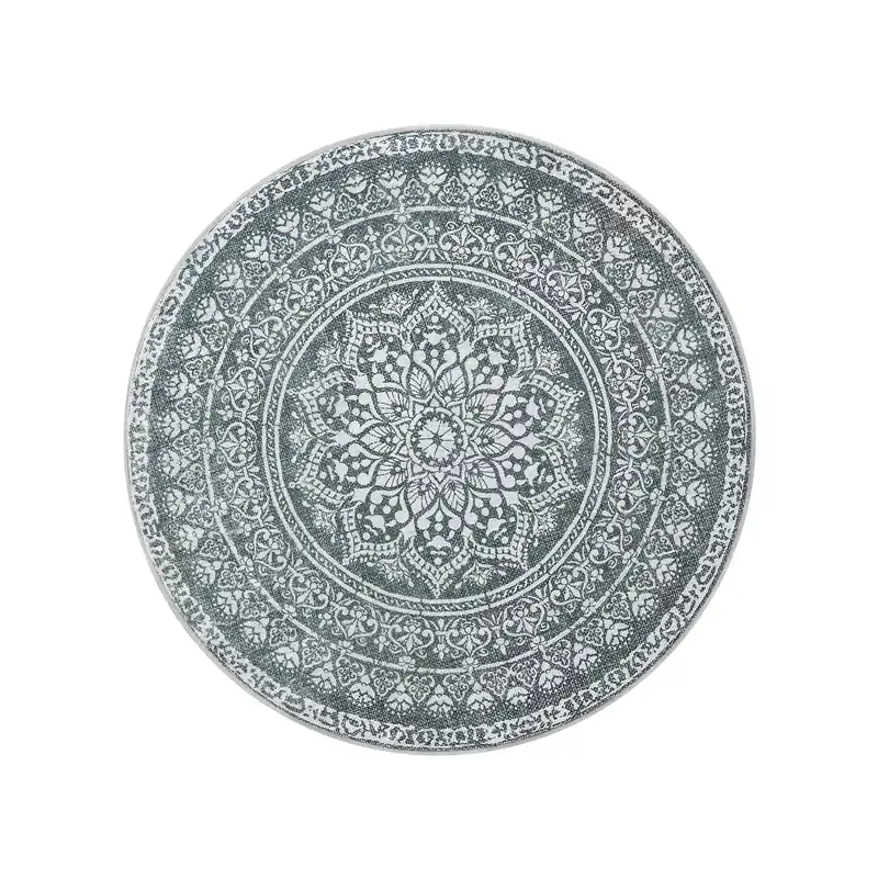 Výprodej Koberec Boho-Stil antracitový kruh