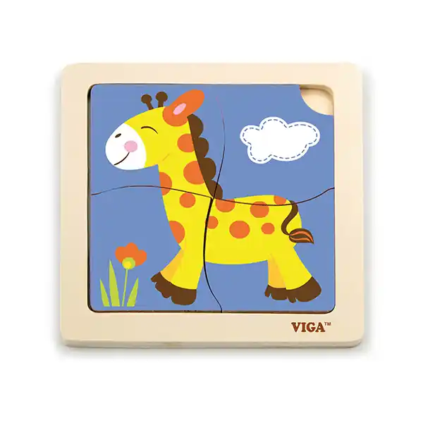 Puzzle na podložce Viga 51319 žirafa Horká Nabídka