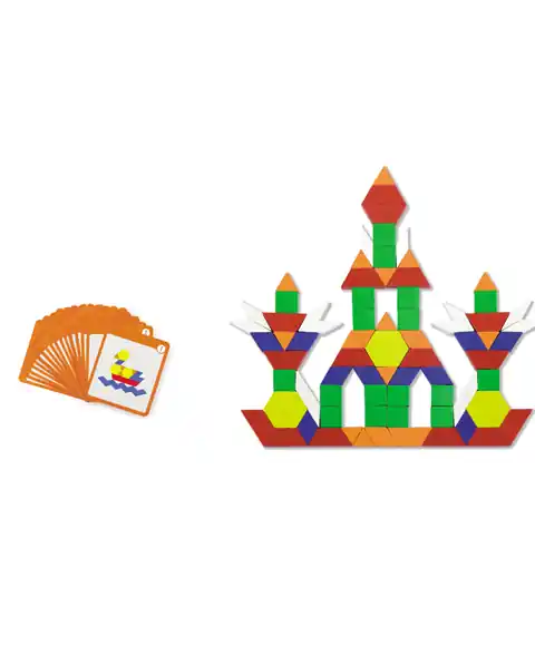 Magnetické geometrické puzzle Viga 50669 102 ks Přímo Od Výrobce