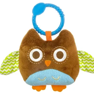 Nakupujte Hned Závěsná plyšová hračka Happy owl 2552 hnědá