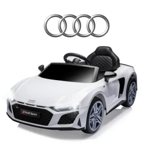 Elektrické autíčko Audi R8 Spyder bílé Speciální Cena