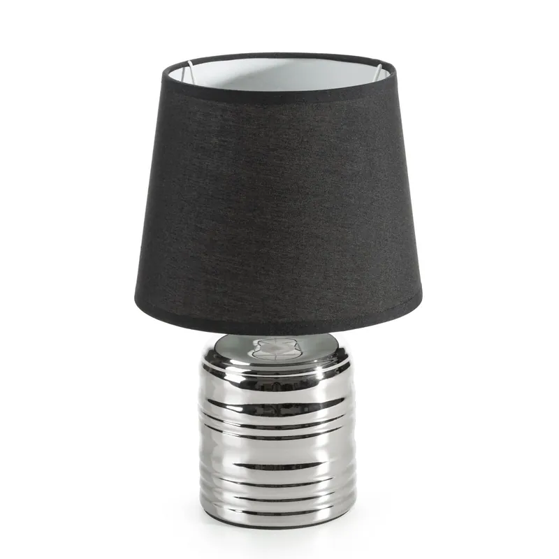 Sezónní Sleva Dekorační lampa AMELA 01 černá / stříbrná