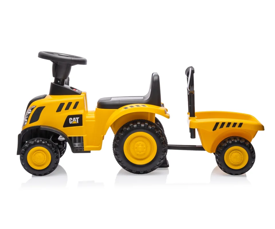 Výprodej Odrážedlo CAT traktor žlutý / černý