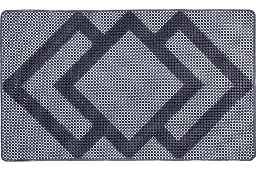 Sezónní Sleva Rohožka PIN-MAT M84 černá / světle modrá