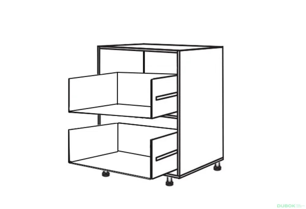 Korpus č. 36 š 500*820 (1+1) Luxe Nejlepší Volba