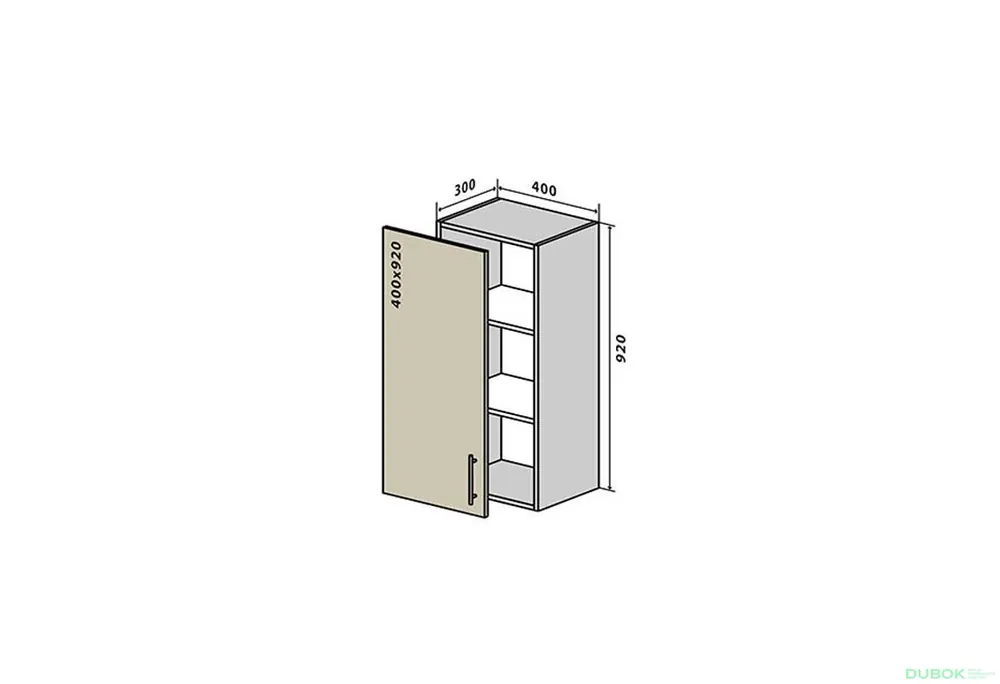 V43 Skříňka 1D 40 Interno Luxe Bezpečná Platba