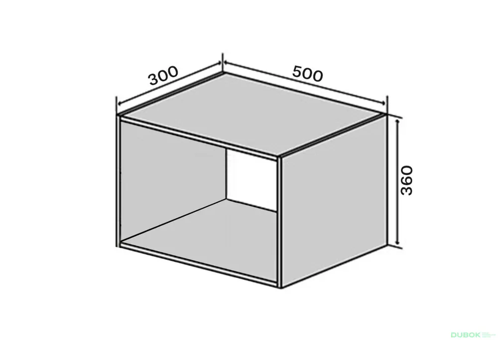 Koupit Online Skříň č. 27 v 500*360 Luxe
