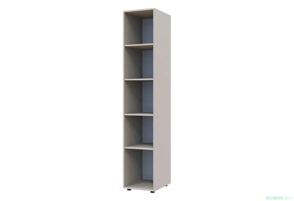 Časově Omezené Regál otevřený Gelar 38.2x49.5x203.4 cm Kašmír Vystavený kus