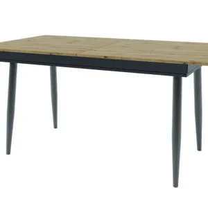 Časově Omezené Rozkládací stůl City 150x85 cm Dub artisan / Antracit Vystavený kus
