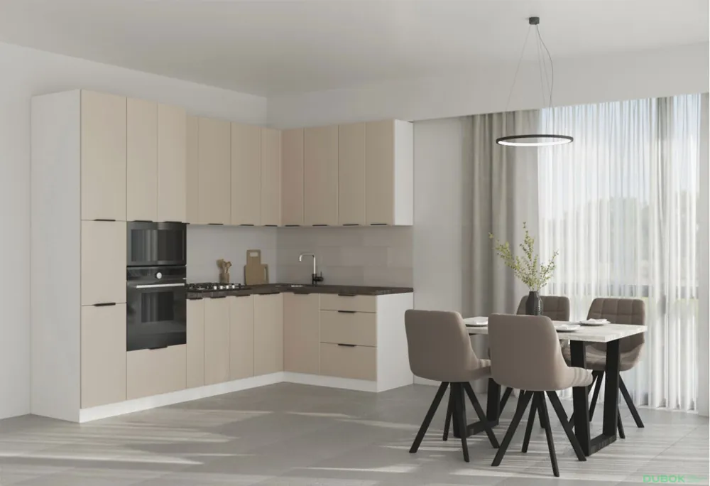 Akční Nabídka Sada 1.6x2.8 béžový mat Flet Lux