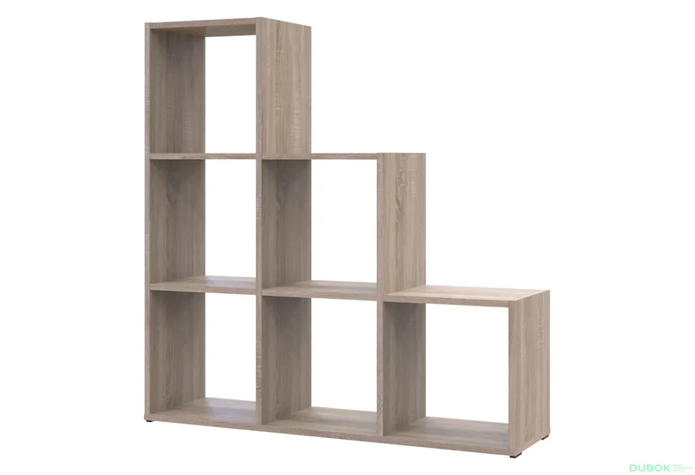 Nejlepší Cena Regál otevřený Step 3х3 102.6х28.8х106.1 dub sonoma