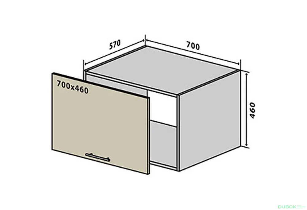 Must-Have V71 Skříňka 70 Interno