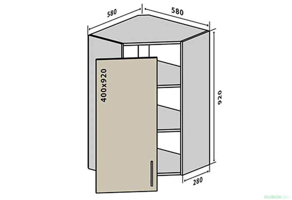 Originální V54 Skříňka 1D 58 Lori / Lori