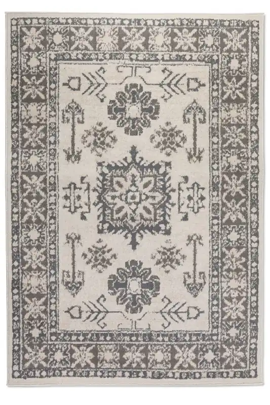 Omezená Nabídka Kusový koberec Terrain 106002 Cream Grey