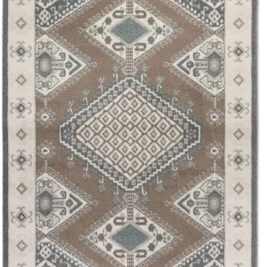Super Cena Kusový koberec Terrain 106003 Brown Cream