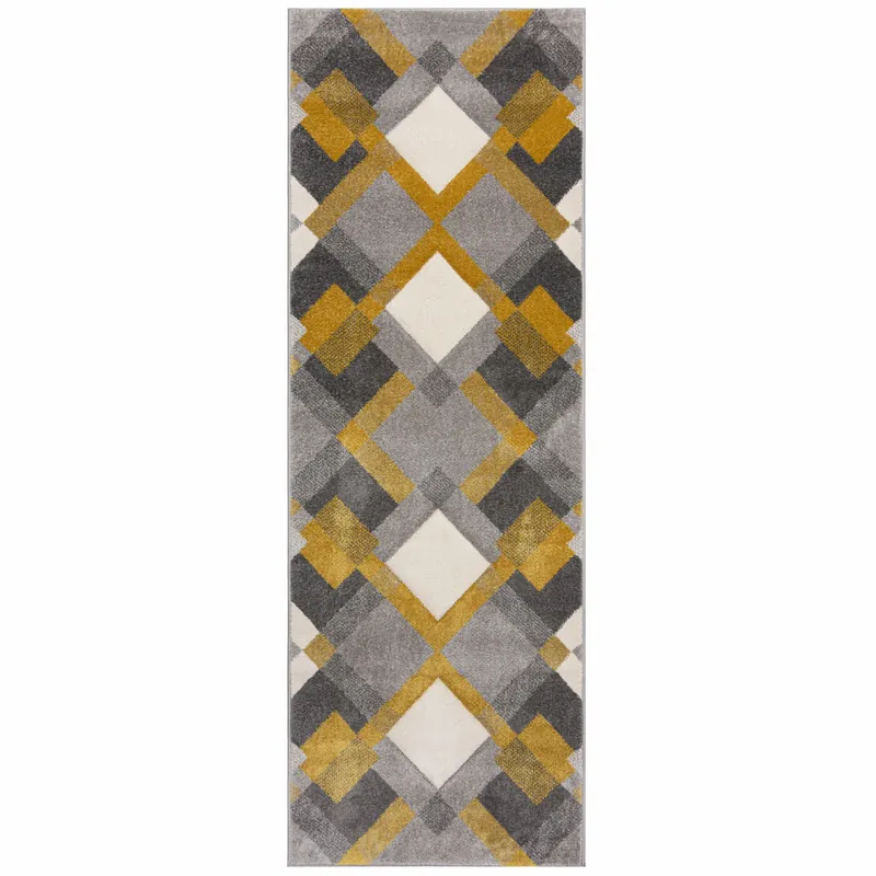 Běhoun Hand Carved Nimbus Grey/Ochre Super Cena