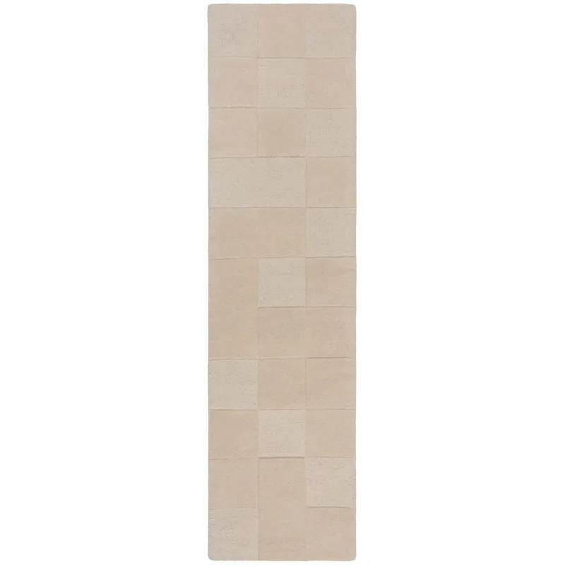 Vysoce Kvalitní Běhoun Moderno Checkerboard Natural