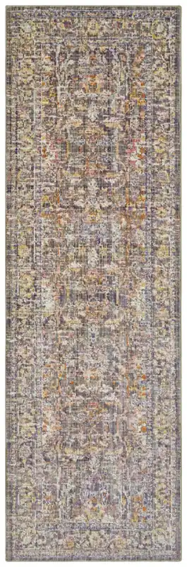 Běhoun Cairo 105589 Luxor Grey Multicolored – na ven i na doma Akční Nabídka