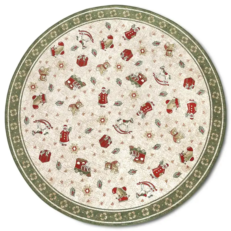 Finální Výprodej Kusový koberec Villeroy & Boch Toy‘s delight 106218 Green, Multicolor kruh
