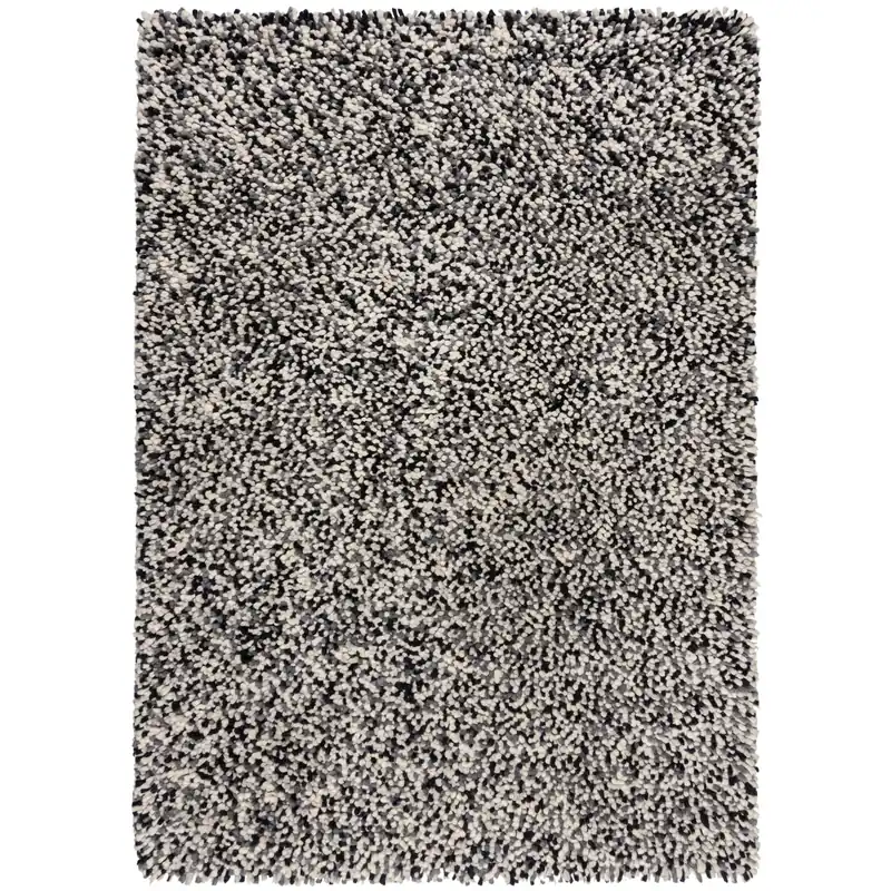Kusový koberec Noodle Udon Black/White Nová Kolekce