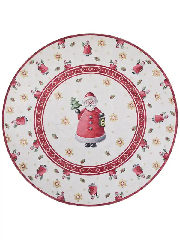 Kusový koberec Villeroy & Boch Toy‘s delight 106273 Cream, Red kruh Novinka