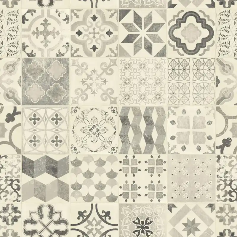 Must-Have PVC Tarkett Iconik 280T - Almeria Black Patchwork - tloušťka 2,8