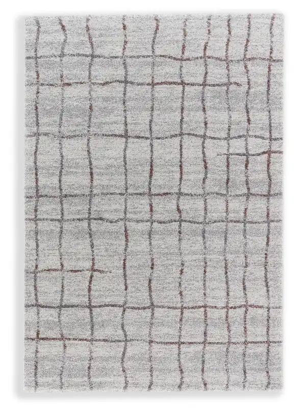 Cenově Výhodný Kusový koberec Savona 193017 Grid Aubergine