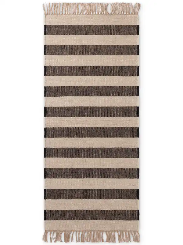 Běhoun Handloom 106334 Playa White Black Výprodej