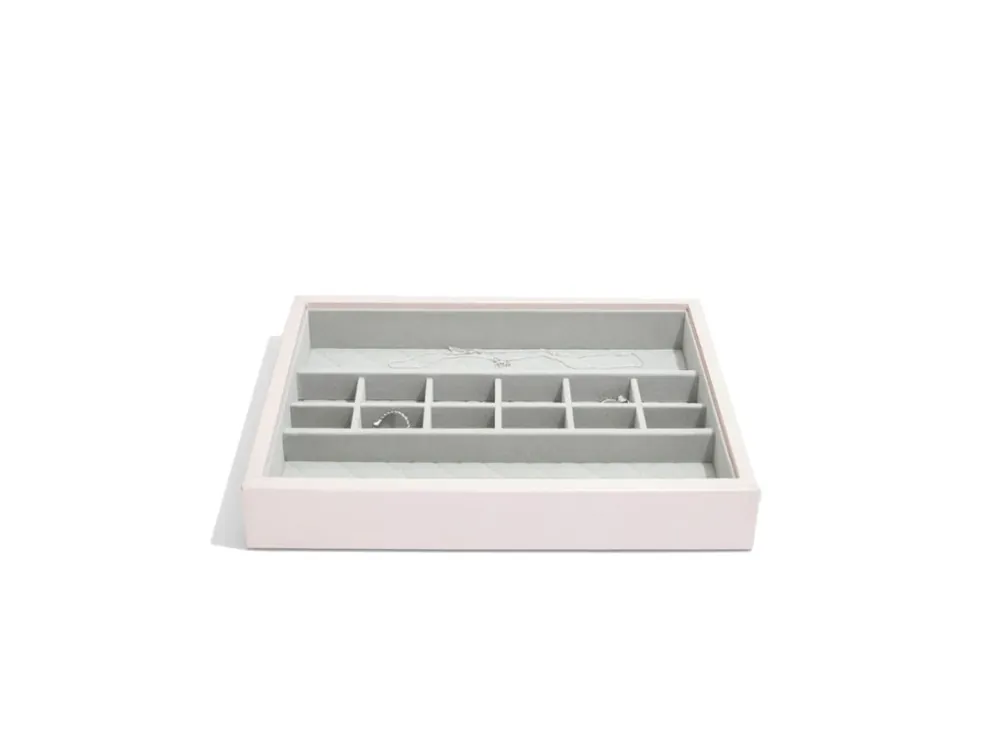 Vrácení Zdarma Box na šperky Stackers Blossom Pink Leather Small Accessories růžová