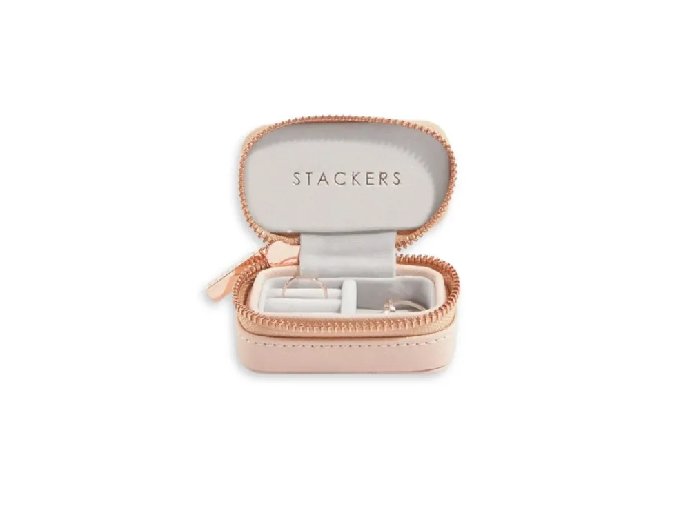 Bezpečná Platba Cestovní šperkovnice Stackers Blush Petite Travel růžová