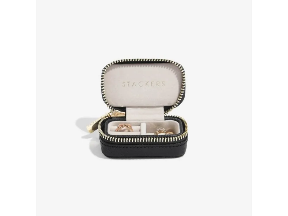 Pouze Dnes Cestovní šperkovnice Stackers Black Petite Travel černá