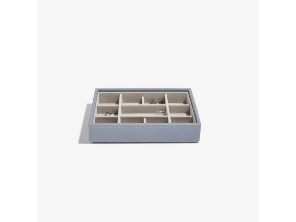 Box na šperky Stackers Dusky Blue Mini 11 modrošedá Nakupujte Hned