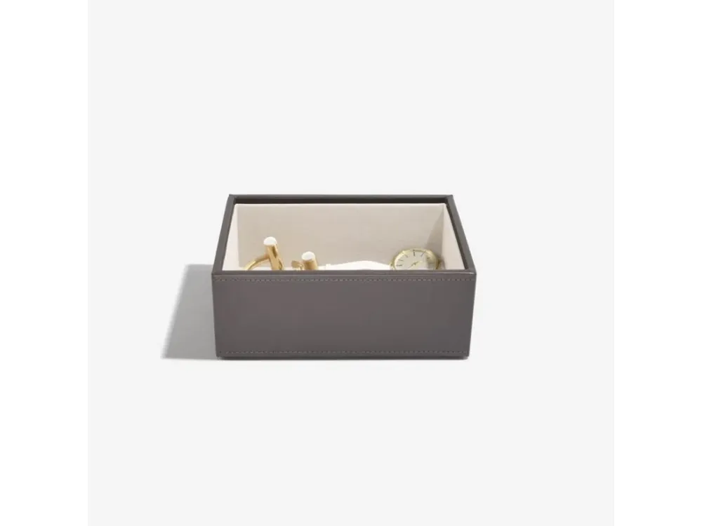 Vrácení Zdarma Box na šperky Stackers Mink Mini Open Layer kávová