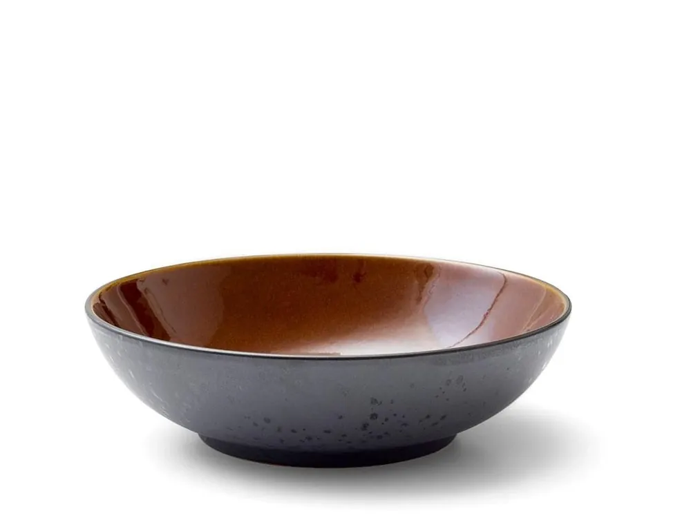 Top Prodej Mísa na salát Bitz Salatskål 24 cm Black/Amber jantarová