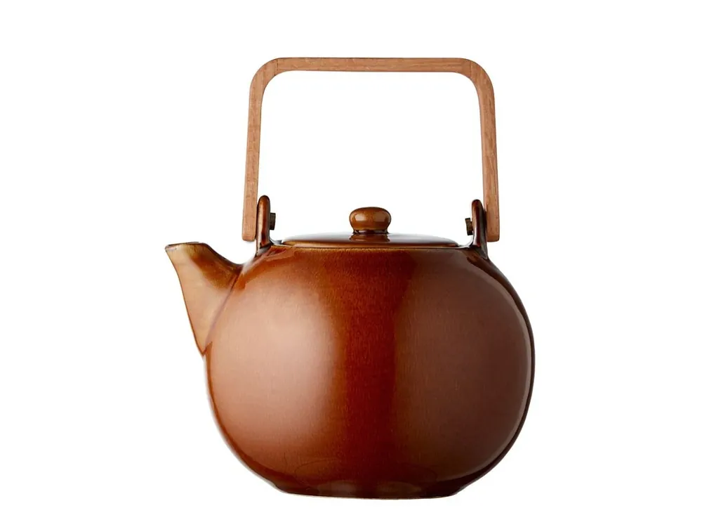 Hit Sezóny Konvička na čaj se sítkem Bitz Teapot Amber 1.2 L oranžová