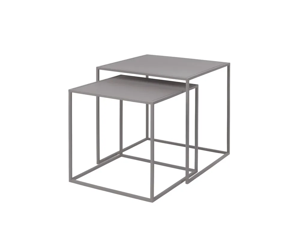 Zlevněný Stolek Blomus FERA SET/2ks světlě šedý