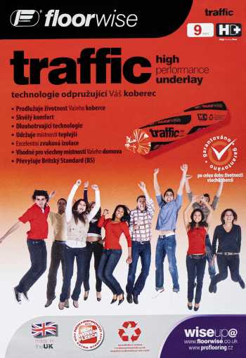 Aktuální Podložka pod koberec Floorwise TRAFFIC