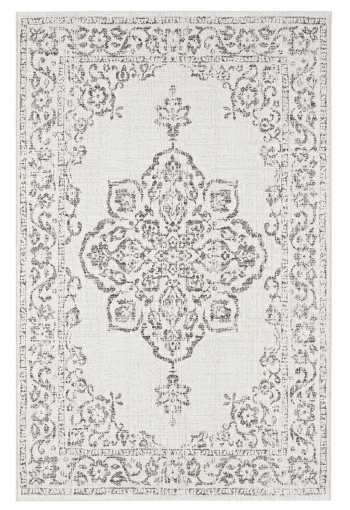 Super Cena Kusový koberec Northrugs Beach 103855 Tilos Cream Grey